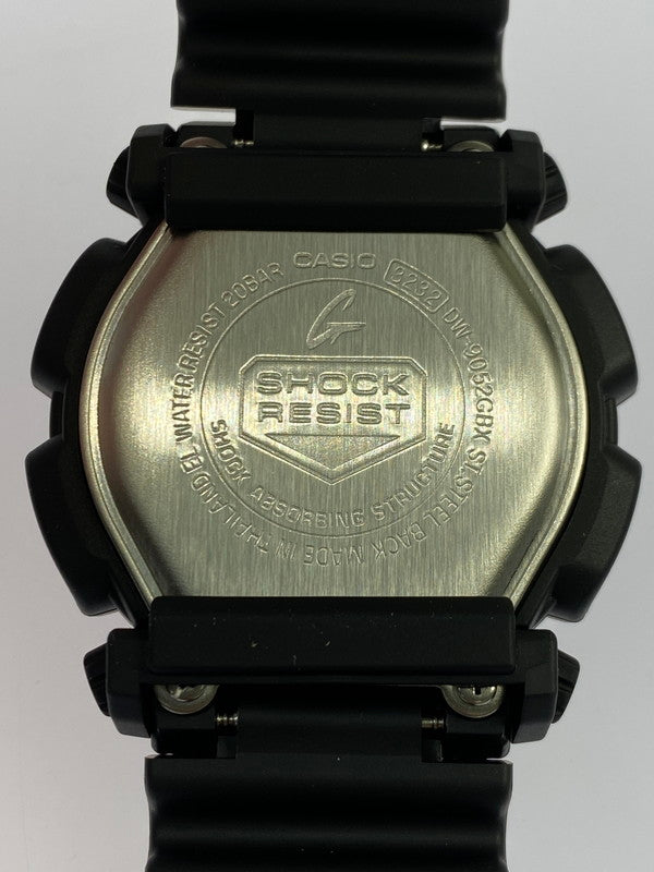 【LIFTる。景品】【中古美品】【メンズ】 G-SHOCK ジーショック DW-9052GBX-1A4DR デジタル 樹脂バンド メンズ 腕時計 スポーツ カジュアル ２０気圧防水 196-250418-em-12-min カラー：ブラック 万代Net店