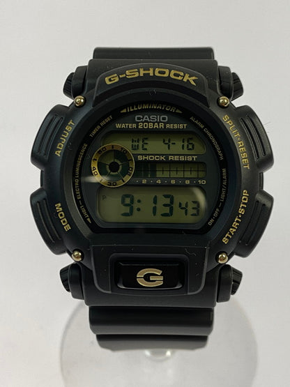 【中古美品】【メンズ】 G-SHOCK ジーショック DW-9052GBX-1A9DR デジタル 樹脂バンド メンズ 腕時計 スポーツ カジュアル ２０気圧防水 196-250418-em-11-min カラー：ブラック 万代Net店