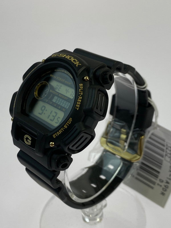 【中古美品】【メンズ】 G-SHOCK ジーショック DW-9052GBX-1A9DR デジタル 樹脂バンド メンズ 腕時計 スポーツ カジュアル ２０気圧防水 196-250418-em-11-min カラー：ブラック 万代Net店