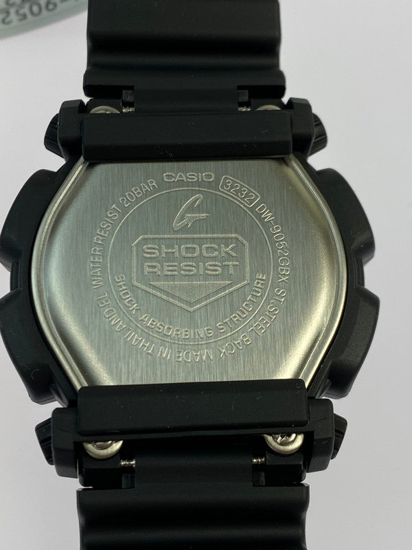 【中古美品】【メンズ】 G-SHOCK ジーショック DW-9052GBX-1A9DR デジタル 樹脂バンド メンズ 腕時計 スポーツ カジュアル ２０気圧防水 196-250418-em-11-min カラー：ブラック 万代Net店
