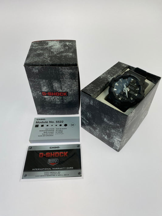 【中古美品】【メンズ】 G-SHOCK ジーショック GA-700-1B アナデジ 樹脂バンド メンズ 腕時計 スポーツ カジュアル 196-250418-em-17-min カラー：ブラック 万代Net店