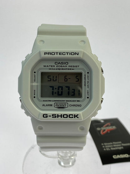 【中古美品】【メンズ】 G-SHOCK ジーショック DW-5600MW-7 デジタル 樹脂バンド メンズ 腕時計 スポーツ カジュアル 196-250418-em-14-min カラー：ホワイト 万代Net店
