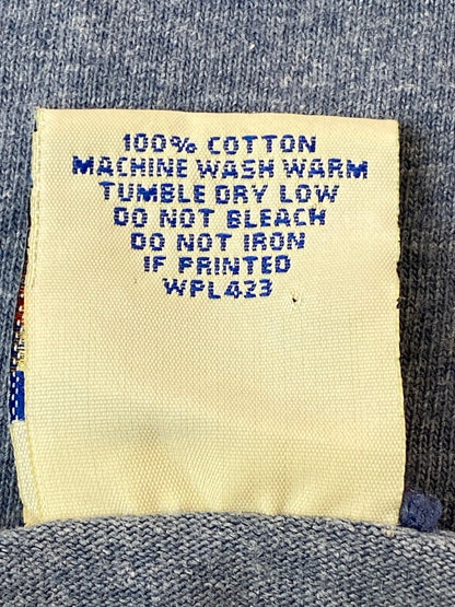 【中古品】【メンズ】 1995 PATCHWORK DESIGN TEE パッチワークデザイン Tシャツ 146-250326-ks-07-min サイズ：L カラー：ブルー 万代Net店