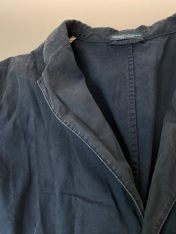 【中古品】【メンズ】 RALPH LAUREN ラルフローレン 90S TAILORED JACKET テーラード ジャケット 146-250326-ks-03-min サイズ：XL カラー：ネイビー 万代Net店