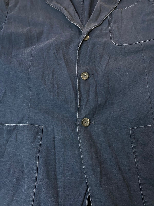 【中古品】【メンズ】 RALPH LAUREN ラルフローレン 90S TAILORED JACKET テーラード ジャケット 146-250326-ks-03-min サイズ：XL カラー：ネイビー 万代Net店
