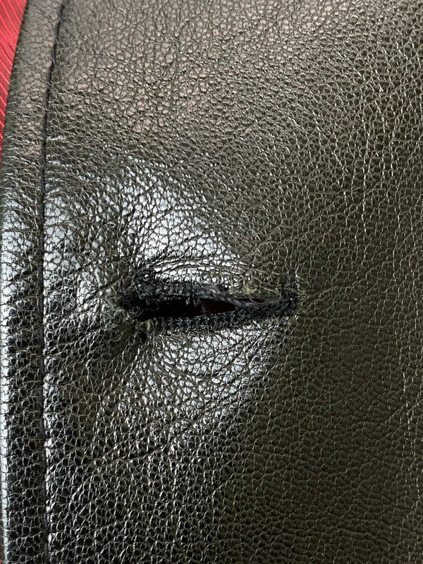 【現状渡し品】【メンズ】 WEST RIDE ウエストライド GOAT LEATHER JACKET ゴウトレザージャケット 145-250331-ks-09-min サイズ：40 カラー：ブラック 万代Net店