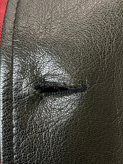 【現状渡し品】【メンズ】 WEST RIDE ウエストライド GOAT LEATHER JACKET ゴウトレザージャケット 145-250331-ks-09-min サイズ：40 カラー：ブラック 万代Net店