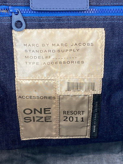 【LIFTる。景品】【中古品】【メンズ/レディース】 MARC BY MARC JACOBS マークバイマークジェイコブス デニムトートバッグ 鞄 188-250327-me-15-min カラー：インディゴ 万代Net店