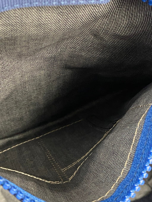 【LIFTる。景品】【中古品】【メンズ/レディース】 MARC BY MARC JACOBS マークバイマークジェイコブス デニムトートバッグ 鞄 188-250327-me-15-min カラー：インディゴ 万代Net店