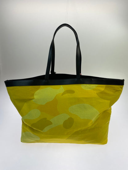 【中古品】【メンズ/レディース】 A BATHING APE アベイシングエイプ NYLON TOTE BAG ナイロン トートバッグ 188-250327-me-16-min カラー：イエロー 万代Net店