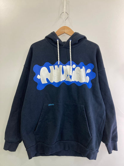 【中古品】【メンズ】 NAUTICA ノーティカ 213-1262 STACKS SWEAT HOODIE プルオーバーパーカー 147-250401-AS-32-min サイズ：M カラー：ネイビー 万代Net店