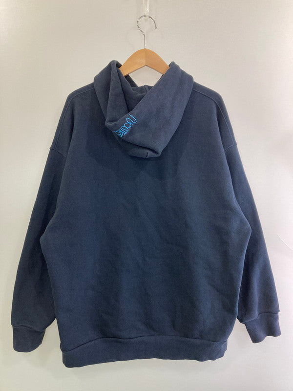 【中古品】【メンズ】 NAUTICA ノーティカ 213-1262 STACKS SWEAT HOODIE プルオーバーパーカー 147-250401-AS-32-min サイズ：M カラー：ネイビー 万代Net店