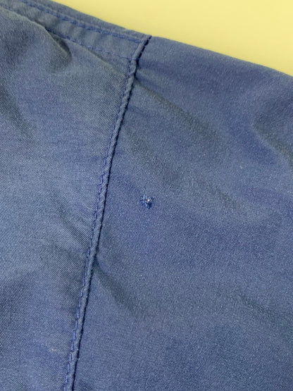 【中古品】【メンズ】 IZOD アイゾッド 90S LS NYLON PULLOVER ナイロン プルオーバー 146-260416-AS-28-min サイズ：L カラー：ネイビー/グリーン 万代Net店