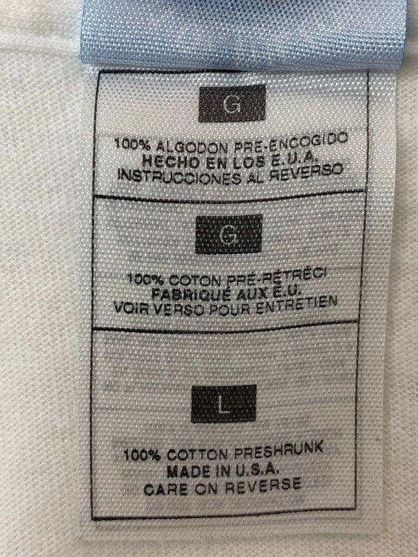 【中古品】【メンズ】 NEWPORT ニューポート 90S NEWPORT PLEASURE TEE Tシャツ トップス 146-250331-ks-03-min サイズ：L カラー：ホワイト 万代Net店