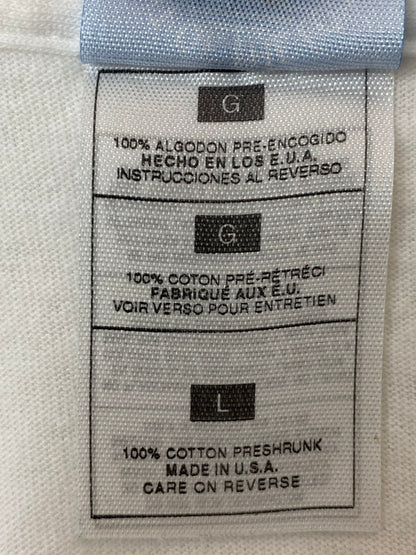 【中古品】【メンズ】 NEWPORT ニューポート 90S NEWPORT PLEASURE TEE Tシャツ トップス 146-250331-ks-03-min サイズ：L カラー：ホワイト 万代Net店