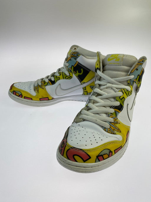 【中古品】【メンズ】 NIKE ナイキ DUNK HIGH PRM DLS SB QS 748751-177 ダンク ハイ プレミアム スニーカー 靴 160-250328-yn-14-min サイズ：28.5 カラー：WHITE/FIREFLY 万代Net店