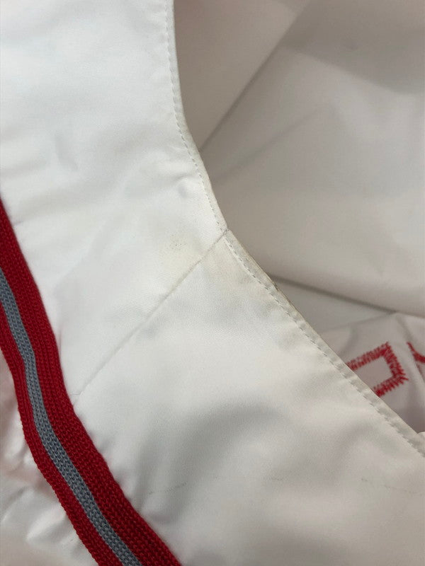【中古品】【メンズ】 Supreme シュプリーム 22SS SNAP-OFF SLEEVE L S BASEBALL SHIRT 2022年春夏 スナップオフ スリーブ ロングスリーブ ベースボール シャツ メンズ 149-260411-KS-06-min サイズ：XL カラー：ホワイト 万代Net店
