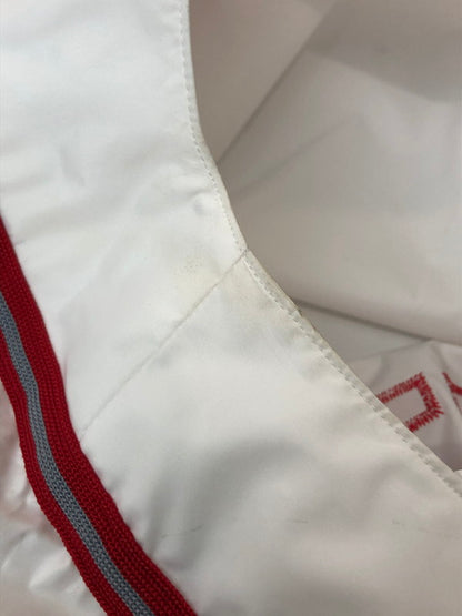 【中古品】【メンズ】 Supreme シュプリーム 22SS SNAP-OFF SLEEVE L S BASEBALL SHIRT 2022年春夏 スナップオフ スリーブ ロングスリーブ ベースボール シャツ メンズ 149-260411-KS-06-min サイズ：XL カラー：ホワイト 万代Net店