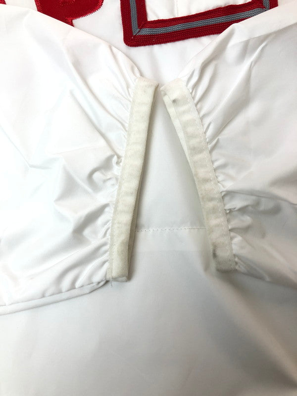 【中古品】【メンズ】 Supreme シュプリーム 22SS SNAP-OFF SLEEVE L S BASEBALL SHIRT 2022年春夏 スナップオフ スリーブ ロングスリーブ ベースボール シャツ メンズ 149-260411-KS-06-min サイズ：XL カラー：ホワイト 万代Net店