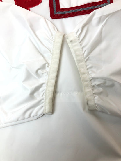 【中古品】【メンズ】 Supreme シュプリーム 22SS SNAP-OFF SLEEVE L S BASEBALL SHIRT 2022年春夏 スナップオフ スリーブ ロングスリーブ ベースボール シャツ メンズ 149-260411-KS-06-min サイズ：XL カラー：ホワイト 万代Net店