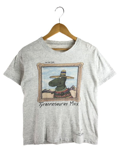【現状渡し品】【メンズ】 FAR WORKS ファー ワークス 1991 THE FAR SIDE DINOSAUR PRINT TEE 1991年 ファーサイド ダイナソー プリント Tシャツ トップス 146-251029-rt-10-tag サイズ：不明 カラー：グレー 万代Net店