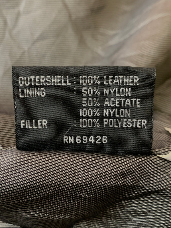 【現状渡し品】【メンズ】 WILSONS LEATHER PELLE STUDIO ウィルソンズ レザー ペレ スタジオ LEATHER JACKET レザージャケット アウター 146-260619-jt-28-min サイズ：2XL カラー：ブラック 万代Net店