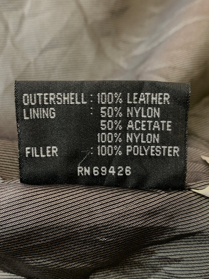 【現状渡し品】【メンズ】 WILSONS LEATHER PELLE STUDIO ウィルソンズ レザー ペレ スタジオ LEATHER JACKET レザージャケット アウター 146-260619-jt-28-min サイズ：2XL カラー：ブラック 万代Net店