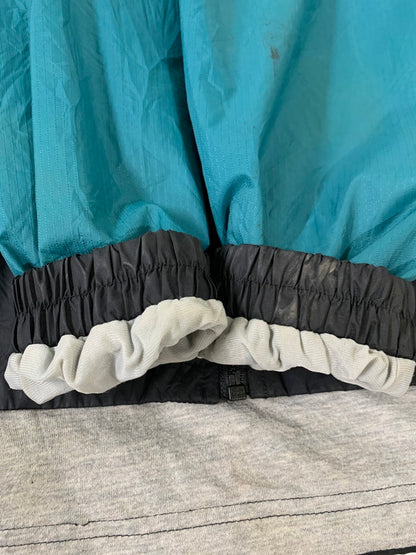 【現状渡し品】【メンズ】 NIKE ナイキ LS FULL ZIP NYLON JACKET ロングスリーブジップナイロンジャケット アウター 146-260409-SH-20-min サイズ：M カラー：ターコイズ/ブラック/ホワイト 万代Net店