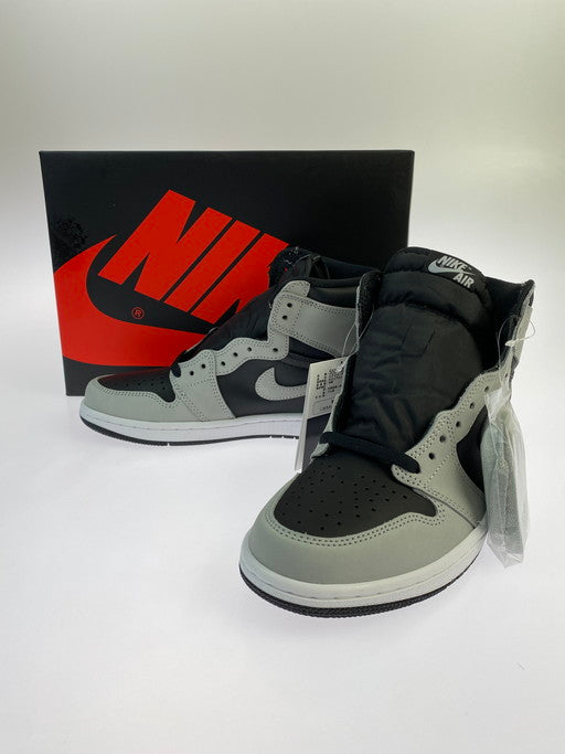【中古美品】【メンズ/レディース】 NIKE ナイキ 555088-035 AIR JORDAN 1 RETRO HIGH OG SHADOW2.0 靴 シューズ スニーカー 160-250401-AS-7-min サイズ：25.5cm カラー：BLACK/SMOKE GREY 万代Net店