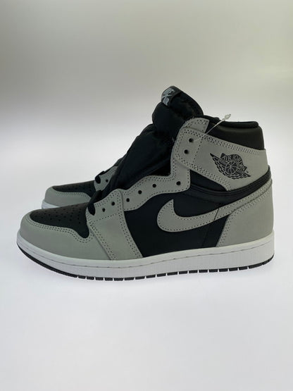 【中古美品】【メンズ/レディース】 NIKE ナイキ 555088-035 AIR JORDAN 1 RETRO HIGH OG SHADOW2.0 靴 シューズ スニーカー 160-250401-AS-7-min サイズ：25.5cm カラー：BLACK/SMOKE GREY 万代Net店