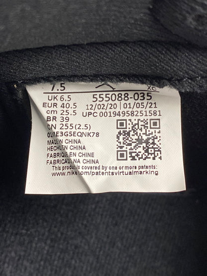 【中古美品】【メンズ/レディース】 NIKE ナイキ 555088-035 AIR JORDAN 1 RETRO HIGH OG SHADOW2.0 靴 シューズ スニーカー 160-250401-AS-7-min サイズ：25.5cm カラー：BLACK/SMOKE GREY 万代Net店