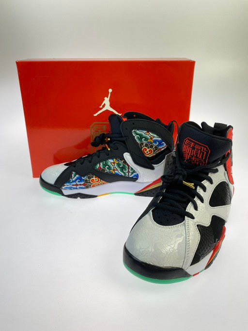 【中古美品】【メンズ/レディース】 NIKE ナイキ CW2805-160 AIR JORDAN 7 RETRO GC CHINA 靴 シューズ スニーカー 160-250401-AS-8-min サイズ：25cm カラー：WHITE/CHILE RED 万代Net店
