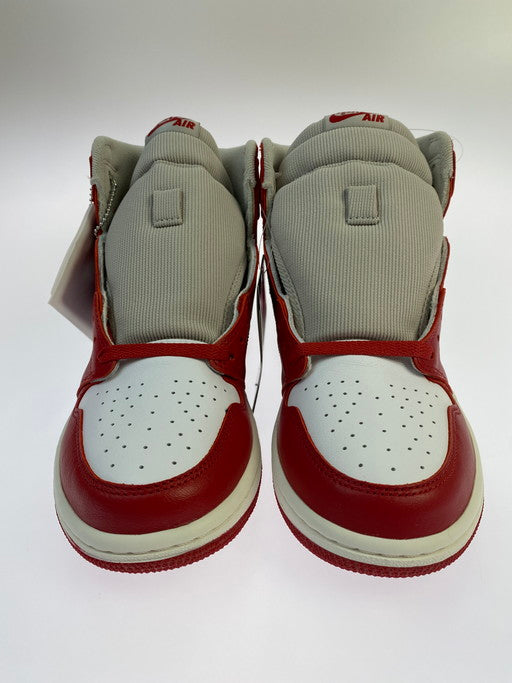 【中古美品】【メンズ/レディース】 NIKE ナイキ DJ4891-061 WOMEN’S AIR JORDAN 1 HIGH OG NEWSTALGIA 靴 シューズ スニーカー 160-250401-AS-1-min サイズ：25.5cm カラー：レッド/ホワイト 万代Net店