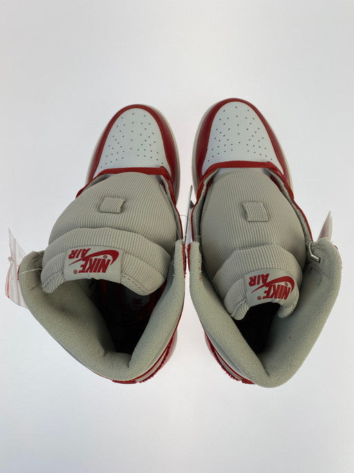 【中古美品】【メンズ/レディース】 NIKE ナイキ DJ4891-061 WOMEN’S AIR JORDAN 1 HIGH OG NEWSTALGIA 靴 シューズ スニーカー 160-250401-AS-1-min サイズ：25.5cm カラー：レッド/ホワイト 万代Net店