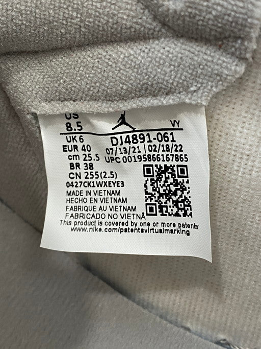 【中古美品】【メンズ/レディース】 NIKE ナイキ DJ4891-061 WOMEN’S AIR JORDAN 1 HIGH OG NEWSTALGIA 靴 シューズ スニーカー 160-250401-AS-1-min サイズ：25.5cm カラー：レッド/ホワイト 万代Net店