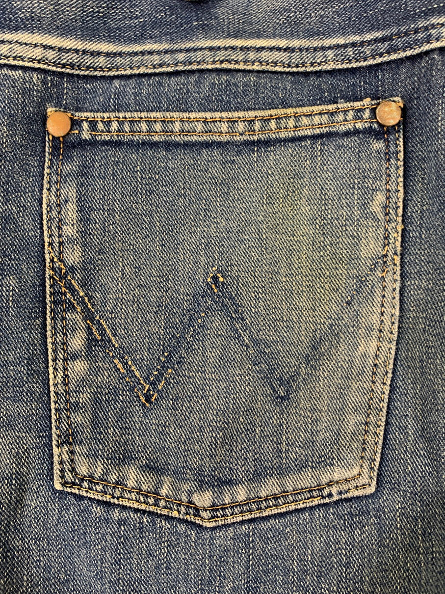 【現状渡し品】【メンズ】 Wrangler ラングラー 50'S 11MW DENIM PANTS 50年代 デニムパンツ メンズ ボトムス ジーンズ ジーパン 157-250330-em-18-min カラー：インディゴ 万代Net店