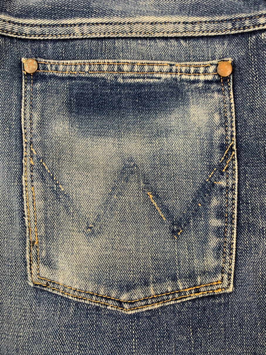 【現状渡し品】【メンズ】 Wrangler ラングラー 50'S 11MW DENIM PANTS 50年代 デニムパンツ メンズ ボトムス ジーンズ ジーパン 157-250330-em-18-min カラー：インディゴ 万代Net店