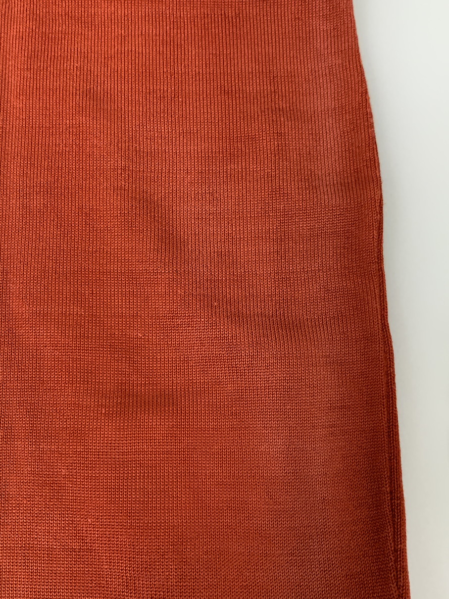 【中古品】【メンズ】 KNITTING MILLS ニッティングミルズ 60'S FOOTBALL SHIRT 60年代 フットボール シャツ 半袖 メンズ トップス 146-250330-em-07-min サイズ：L カラー：オレンジ系 万代Net店