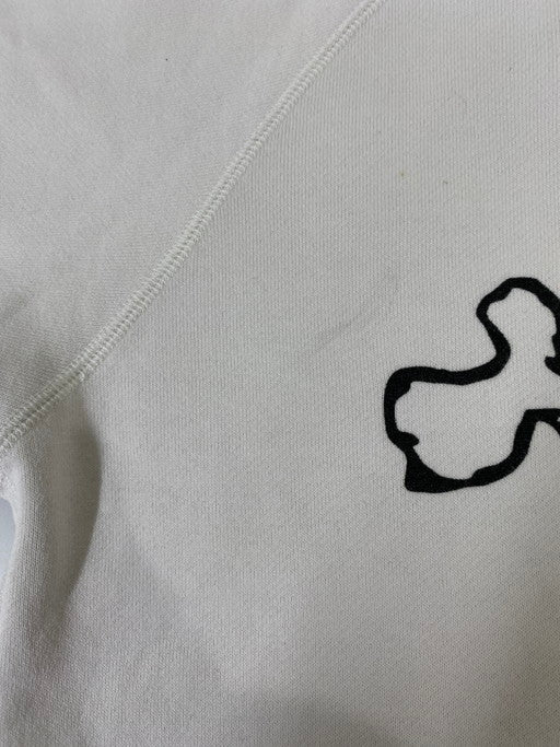 【中古品】【メンズ】 CHALLENGER チャレンジャー SKULL HOODIE プルオーバーパーカー 142-250401-AS-64-min サイズ：L カラー：ホワイト 万代Net店