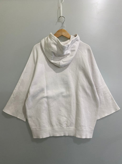 【中古品】【メンズ】 CHALLENGER チャレンジャー SKULL HOODIE プルオーバーパーカー 142-250401-AS-64-min サイズ：L カラー：ホワイト 万代Net店