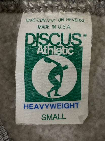【現状渡し品】【メンズ】 DISCUS ATHLETIC ディスカスアスレチック 80'S S S SWEATSHIRT ショートスリーブ 146-250401-AS-66-min サイズ：S カラー：グレー 万代Net店