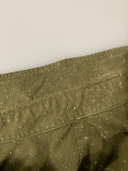 【中古品】【メンズ】 J.CREW ジェイクルー L/S COTTON SHIRT K1628 モーリシャス製 ロングスリーブ スリムマーブルコットンシャツ 長袖シャツ トップス 146-260617-yn-12-min サイズ：L カラー：オリーブグリーン 万代Net店