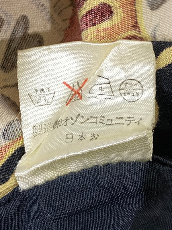 【中古品】【メンズ】 HYSTERIC GLAMOUR ヒステリックグラマー ALOHA SHIRT 初期 アロハシャツ ショートスリーブシャツ 半袖シャツ トップス 140-260709-yn-03-min サイズ：FREE カラー：ブラック 万代Net店