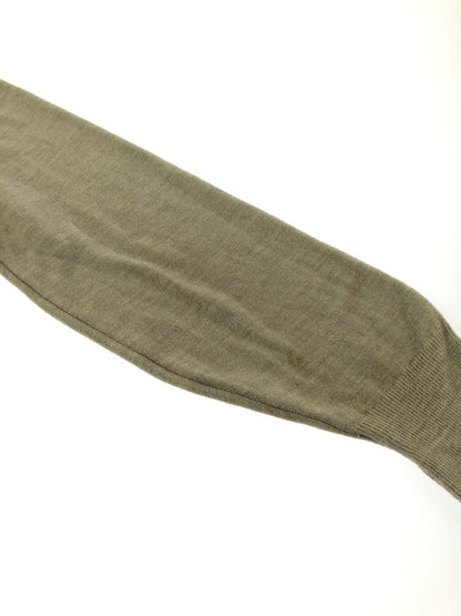 【中古品】【メンズ】 IZOD LACOSTE アイゾッド ラコステ 70～80's V NECK LS KNIT 70～80年代 Vネック ロングスリーブ ニット トップス ヴィンテージ 146-260913-rt-16-tagh サイズ：L カラー：グレー 万代Net店
