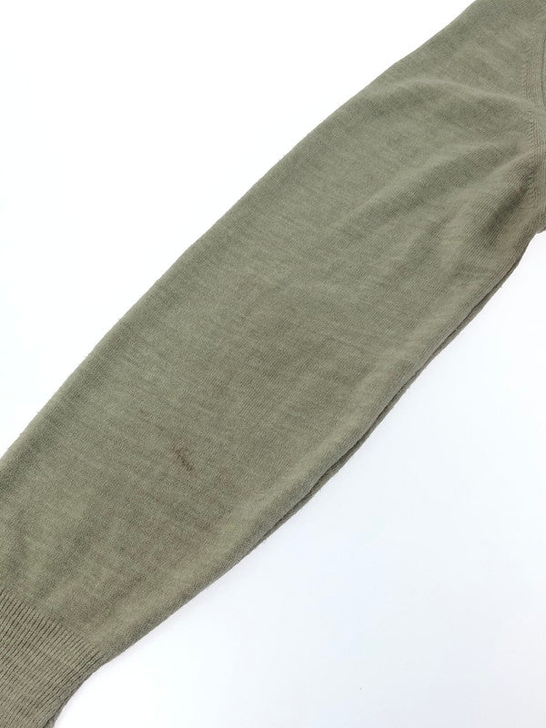 【中古品】【メンズ】 IZOD LACOSTE アイゾッド ラコステ 70～80's V NECK LS KNIT 70～80年代 Vネック ロングスリーブ ニット トップス ヴィンテージ 146-260913-rt-16-tagh サイズ：L カラー：グレー 万代Net店