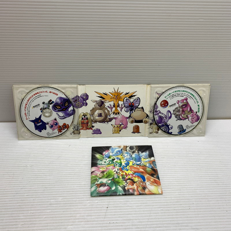 【中古品】 ゲームボーイ ポケモンのサウンドが丸ごと入って、遊べるCD ゲームミュージック ポケットモンスター 013-250912-em-07-min 万代Net店