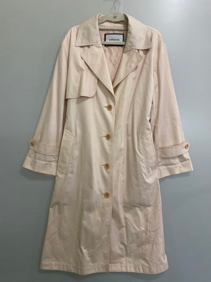 【中古品】【レディース】 C8797 ライト トレンチ ウィズ サイド スリット ライトアウター 169-250401-AS-70-min サイズ：M カラー：シルバーピオニー 万代Net店