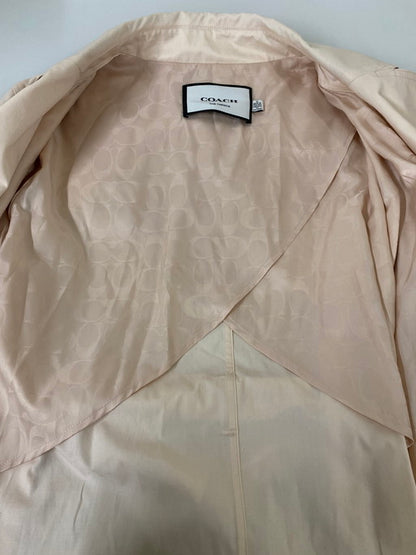 【中古品】【レディース】 C8797 ライト トレンチ ウィズ サイド スリット ライトアウター 169-250401-AS-70-min サイズ：M カラー：シルバーピオニー 万代Net店