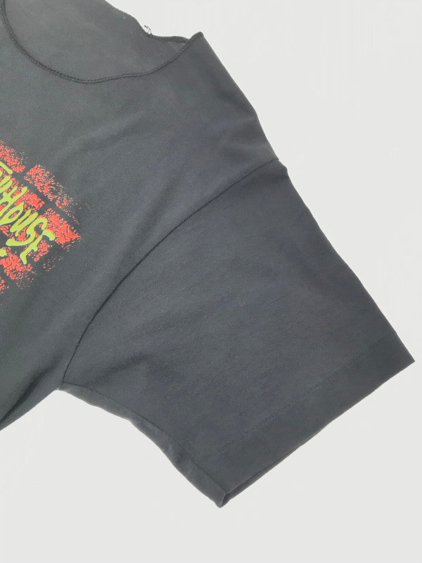 【中古品】【メンズ】 ELVIS PRESLEY エルヴィス プレスリー 90's GRAFFITI S/S TEE 90年代 グラフィティ Tシャツ 半袖Tシャツ ストリートアート トップス 146-260511-ty-06-tagh サイズ：サイズ表記なし 下記参照 カラー：ブラック 万代Net店