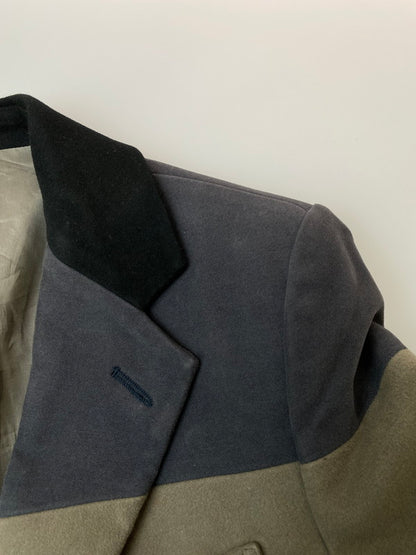 【中古品】【メンズ】 C.E CAVEMPT イーシー キャブエンプト BRISBANEMOSS 2BUTTON JACKET ブリスベンモス 2ボタン ジャケット アウター バイカラー 142-250403-cn-18-min サイズ：M カラー：ブラック系/オリーブグレー系 万代Net店